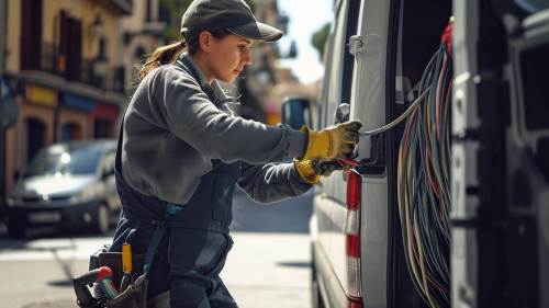 furgoneta para inginera telecomunicaciones